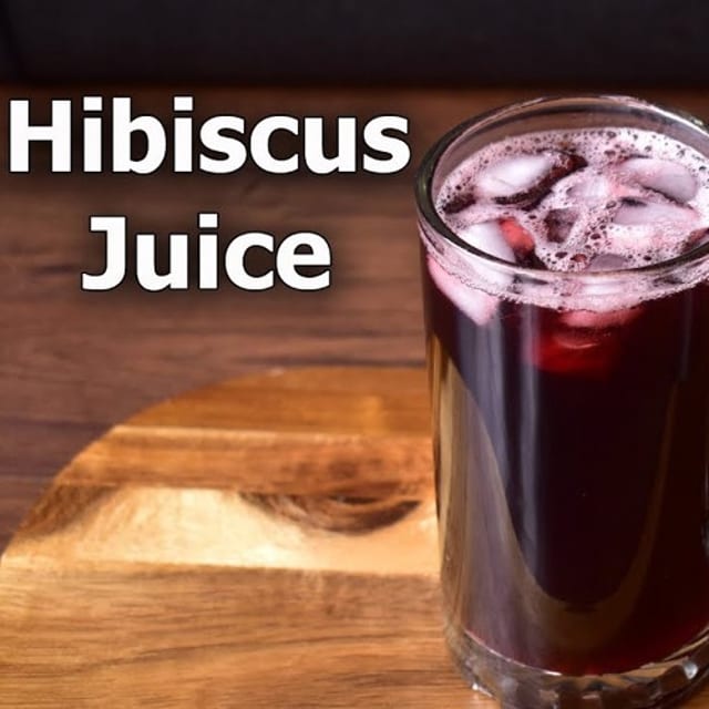 Hibiscus  Juice.