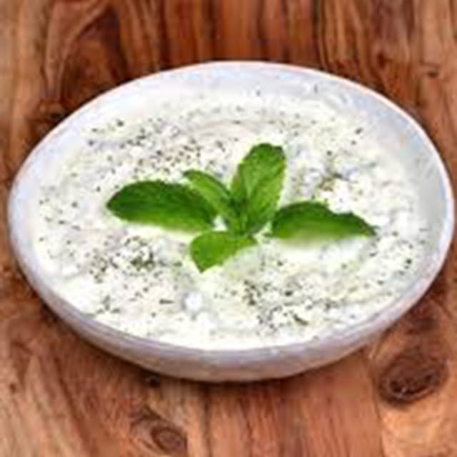 Yogurt Salad with Cucumbers (tzatziki).