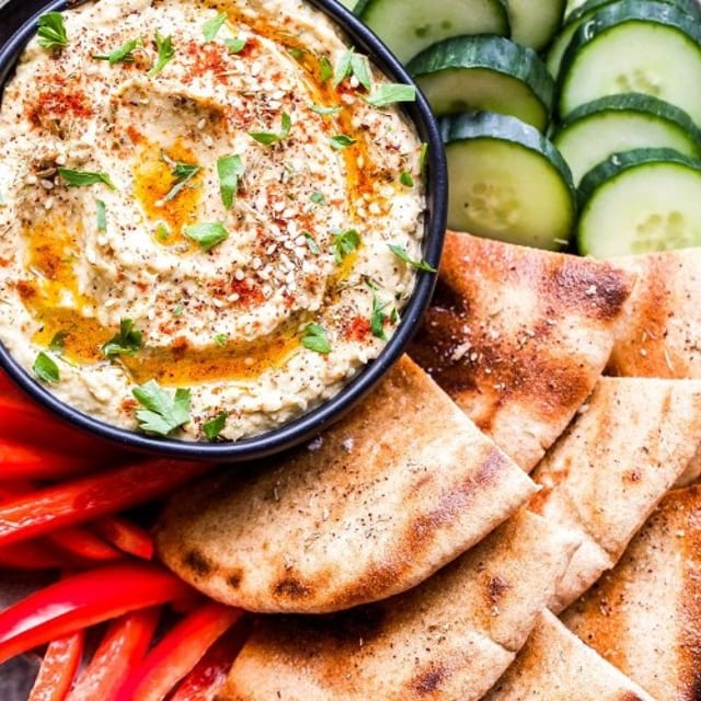 Baba Ghanouj (Eggplant Dip).
