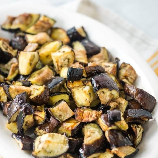Fried Eggplant Appetizer.