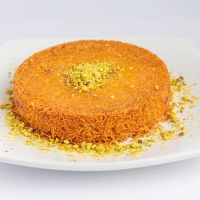 Kunafa with Cream.